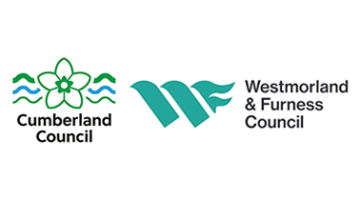 Cumberland and Westmorland and Furness council logos